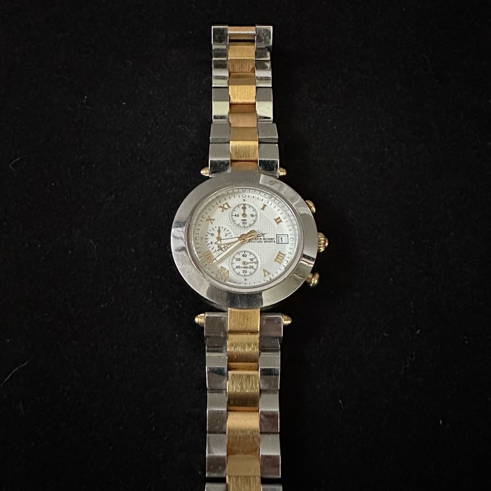 Silver and Gold Men's Watch